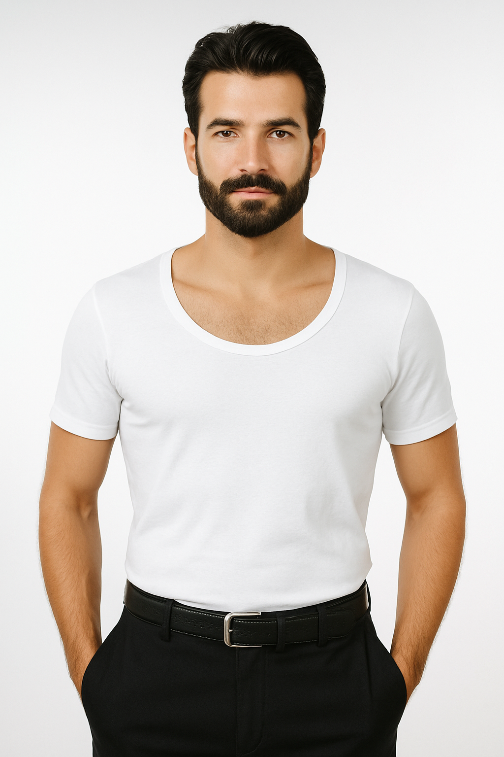 فانيلة بدرع زيوس رقبة دائرية