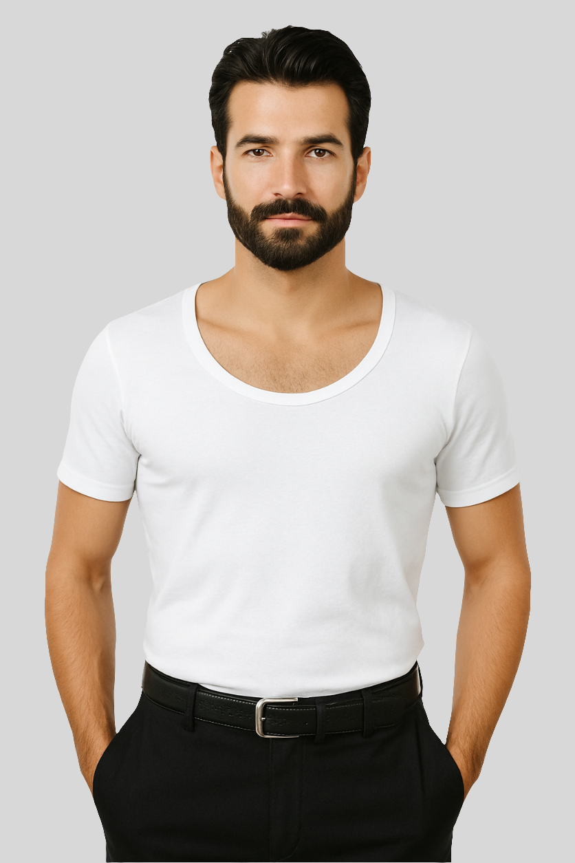 فانيلة بدرع زيوس رقبة دائرية