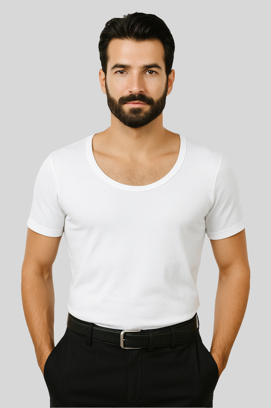 فانيلة بدرع زيوس رقبة دائرية